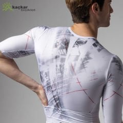 Ale PR-E Mirror Skinsuit Beyaz