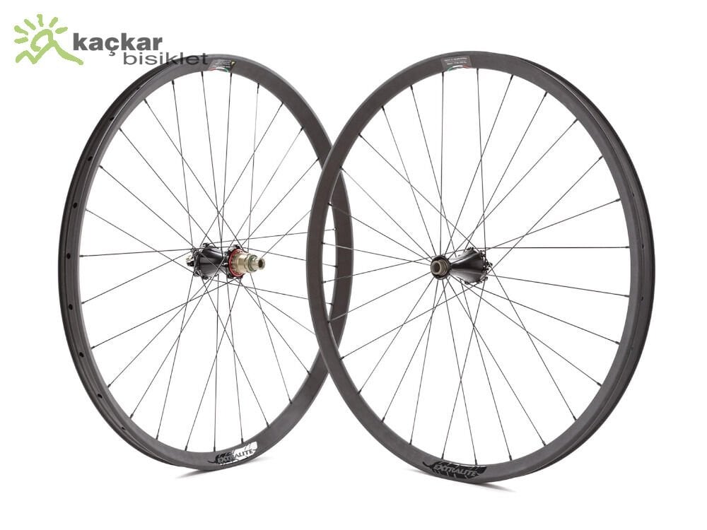 Extralite Carbo Camber 330 HyperBoost3F  - XD36 poe Karbon Dağ Bisikleti Jant Seti