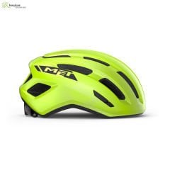 MET Helmets Miles City , Touring , E-Bike Kask Yellow / Glossy