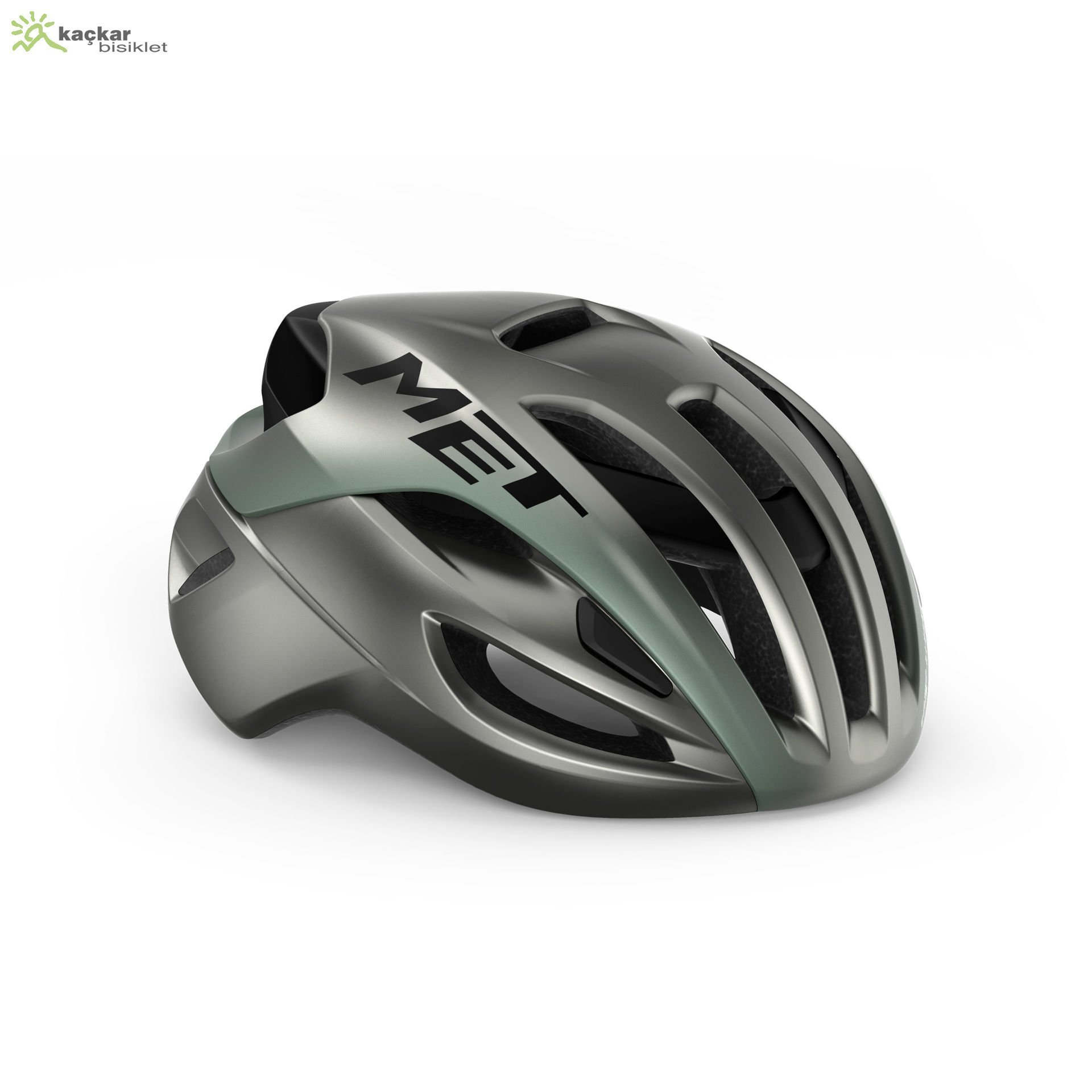 MET Helmets Rivale Mips Road Kask Frosty Green / Matt