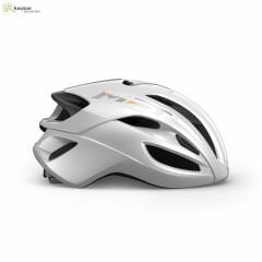 MET Helmets Rivale Mips Road Kask White Holographic / Glossy