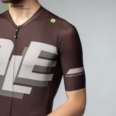 ALE PR-E SAUVAGE YAZLIK KISA KOL JERSEY KAHVE