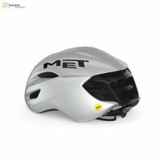 MET Helmets Manta Mips Road Kask White Holographic / Glossy