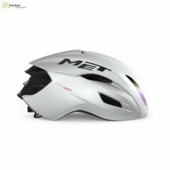 MET Helmets Manta Mips Road Kask White Holographic / Glossy