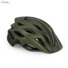 MET Helmets Veleno Mtb , Gravel Kask Olive Iridiscent / Matt