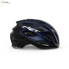 MET Helmets Estro Mips Road Kask Blue Pearl Black / Glossy