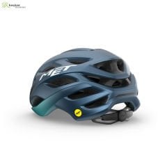 MET Helmets Estro Mips Road Kask Navy Teal / Matt