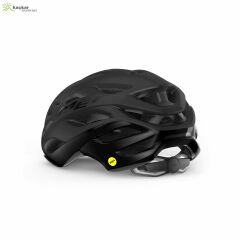 MET Helmets Estro Mips Road Kask Black / Matt Glossy