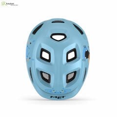 MET Helmets Hooray Çocuk Kask Blue Hippo