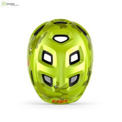 MET Helmets Hooray Çocuk Kask Lime Chamelon