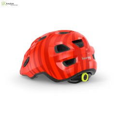 MET Helmets Hooray Çocuk Kask Red Zebra