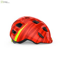 MET Helmets Hooray Çocuk Kask Red Zebra