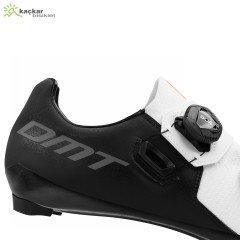DMT SH1 Karbon Yol / Yarış Bisikleti Ayakkabısı Beyaz / Siyah