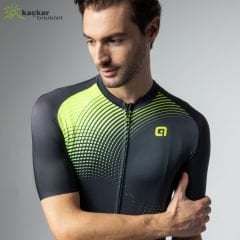 ALE OPTİCAL YAZLIK KISA KOL JERSEY SİYAH / SARI