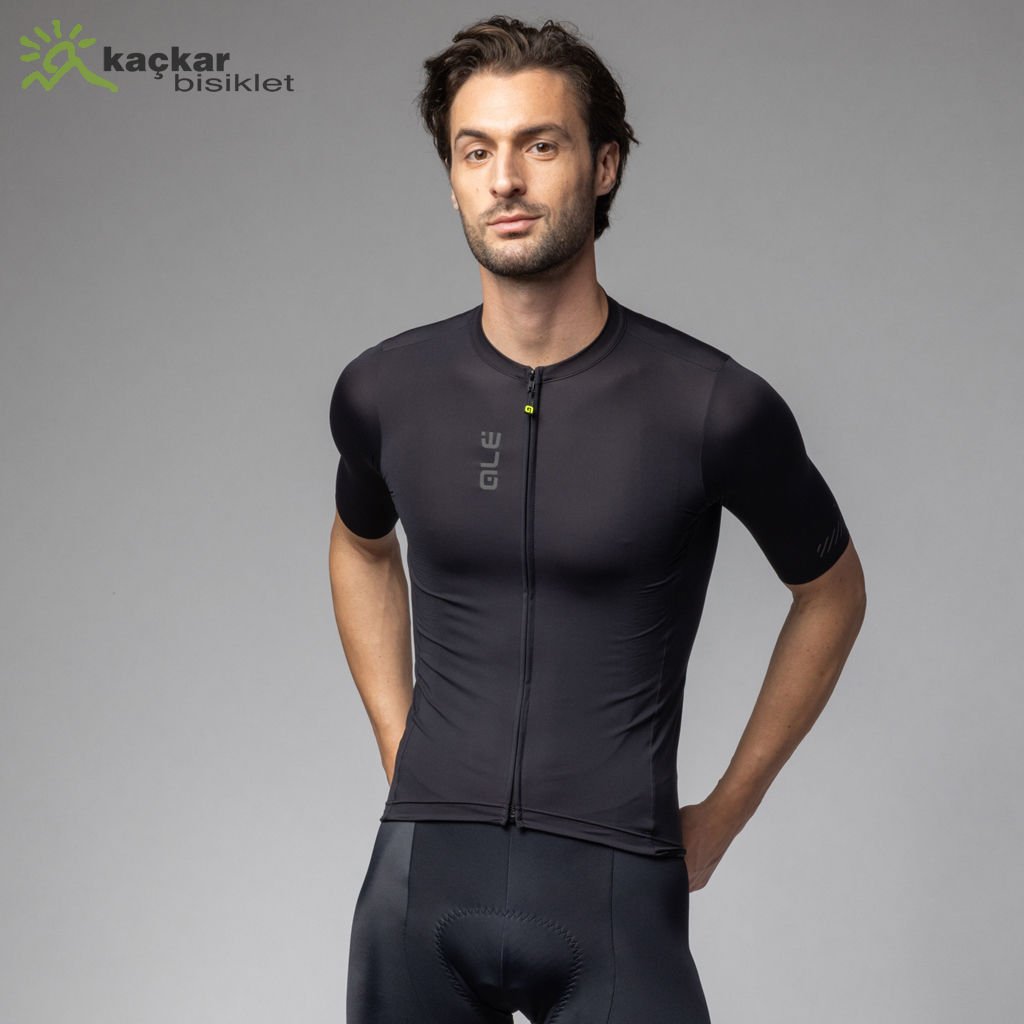 Ale Pragma Color Block Yazlık Kısa Kol Forma Siyah