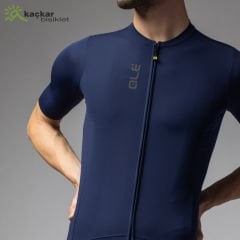 Ale Pragma Color Block Yazlık Kısa Kol Forma Lacivert