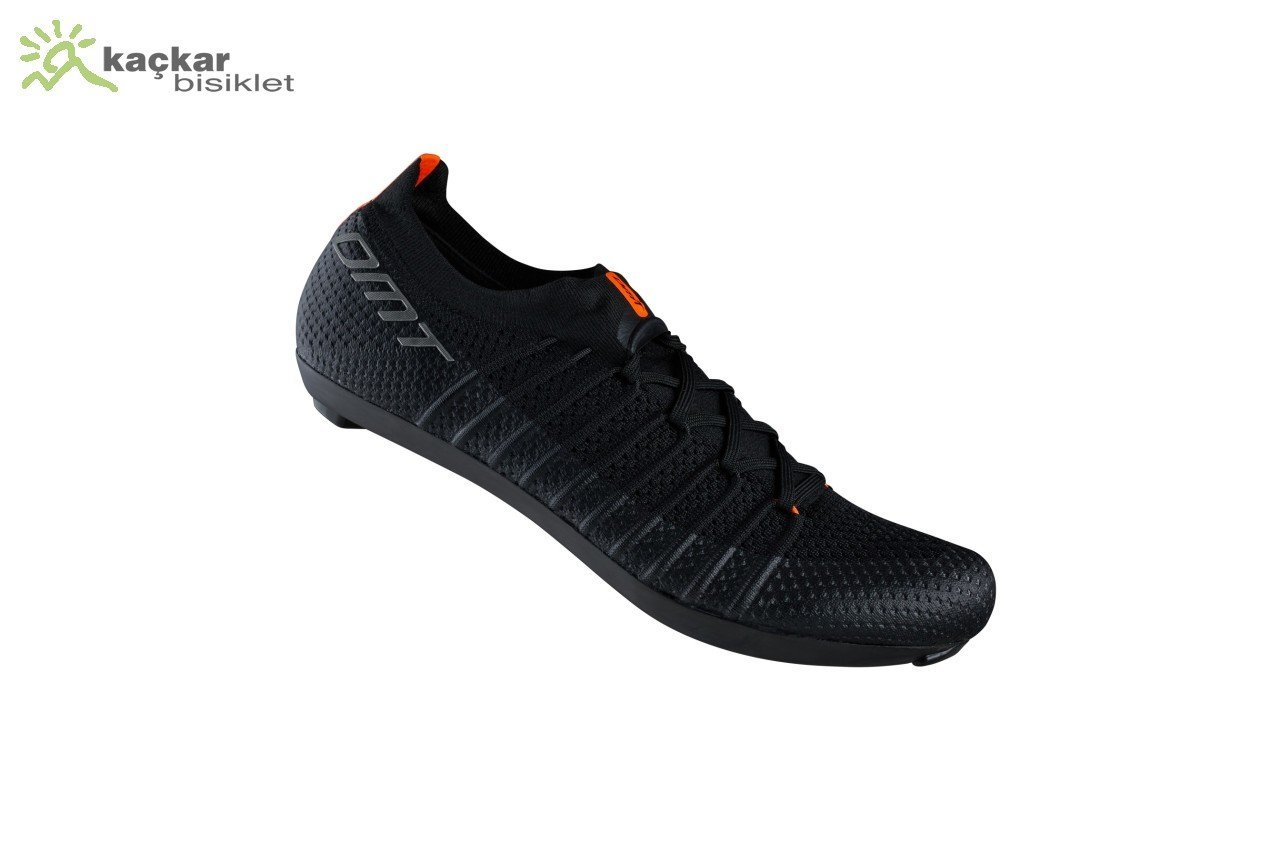 DMT KRSL Bağcıklı Karbon Yol / Yarış Bisikleti Ayakkabısı Siyah