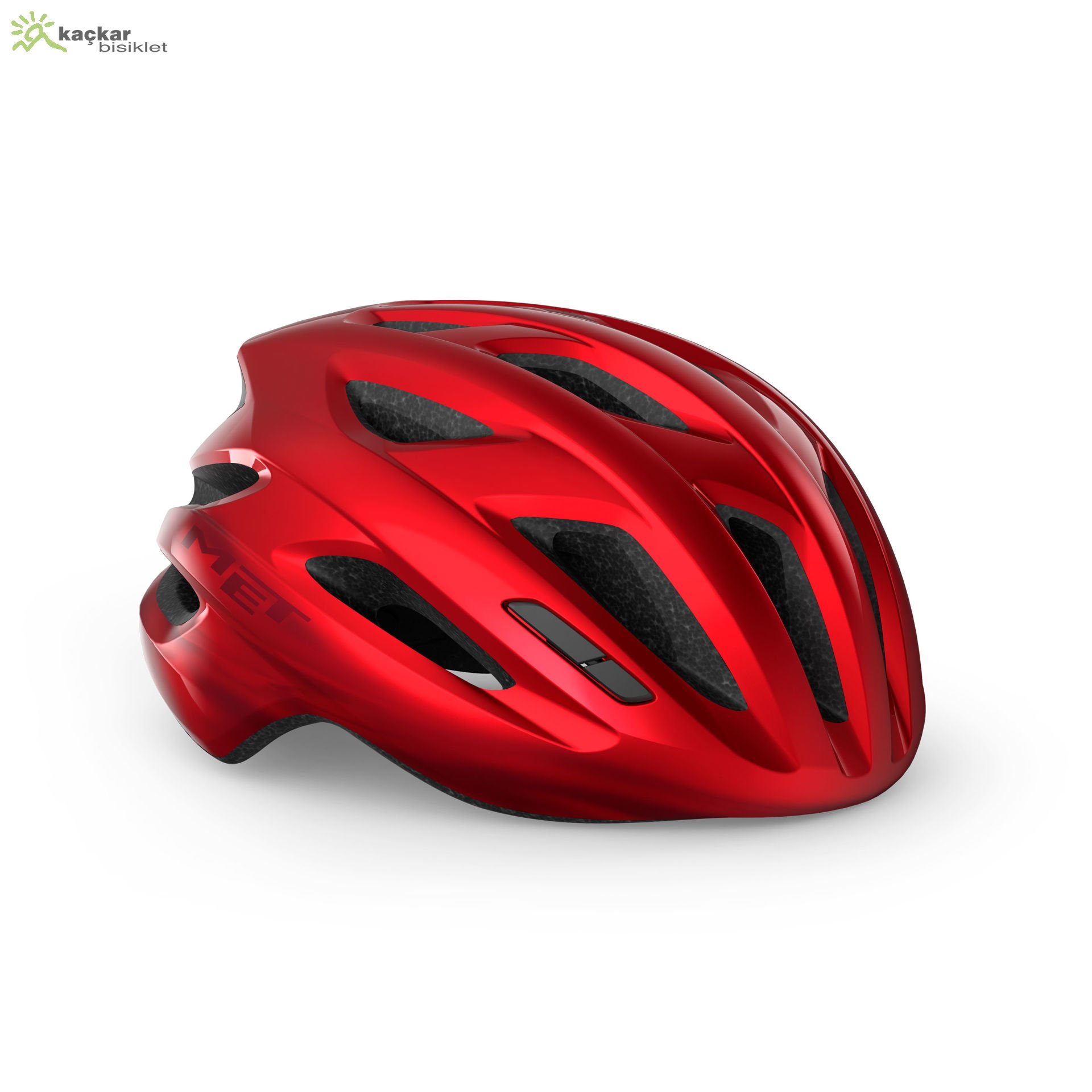 MET Helmets Idolo Road Kask Universal Size Red Metallic / Glossy