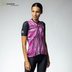 ALE PRAGMA ART YAZLIK KISA KOL BAYAN JERSEY PEMBE