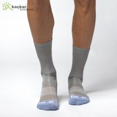 Ale Color Block Yazlık Çorap 18cm Açık Gri