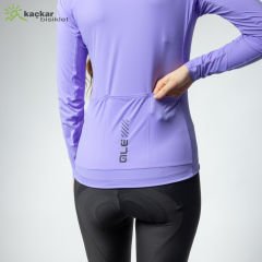 ALE PRAGMA COLOR BLOCK YAZLIK UZUN KOL BAYAN JERSEY LİLA