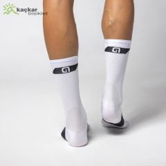 Ale Follow Me Unisex Yazlık Çorap 16 cm Beyaz