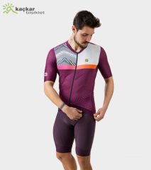 ALE PR-S ZigZag Yazlık Kısa Kol Jersey Purple