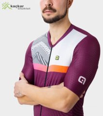 ALE PR-S ZigZag Yazlık Kısa Kol Jersey Purple