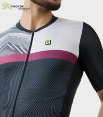 ALE PR-S ZigZag Yazlık Kısa Kol Jersey Black