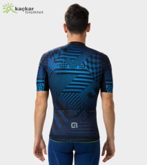 Ale PR-S Checker Yazlık Kısa Kol Jersey Blue