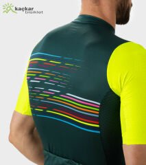 ALE PR-S LOGO Yazlık Kısa Kol Jersey Dark Green