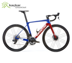 Cipollini MCM Karbon Ultegra Di2 8150 Fulcrum AirBeat 400 Disc Cobalt Blue Red Metal White Shiny