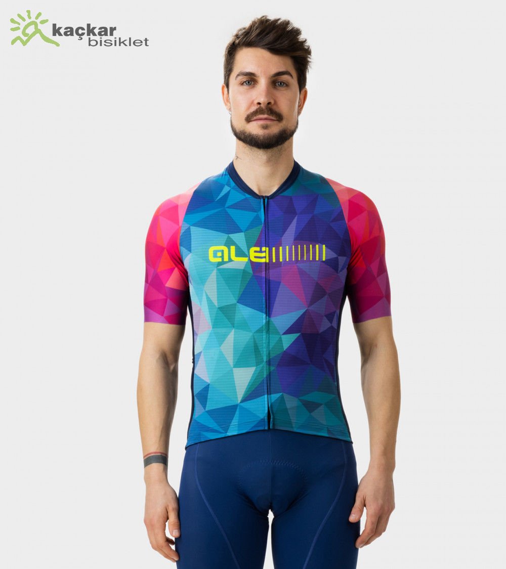 Ale PR-E Valley Yazlık Kısa Kol Jersey Blue