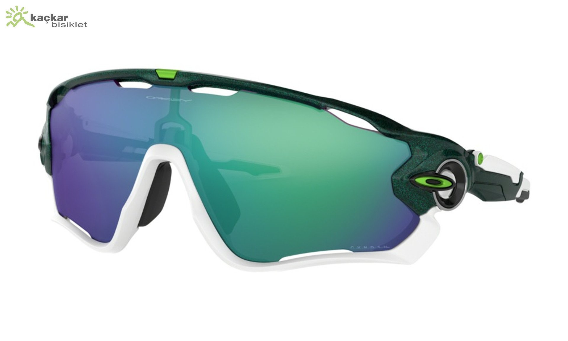 Oakley Jawbreaker 0OO9290-6574 Cavendish Edition - Metallic Green / Prizm Jade