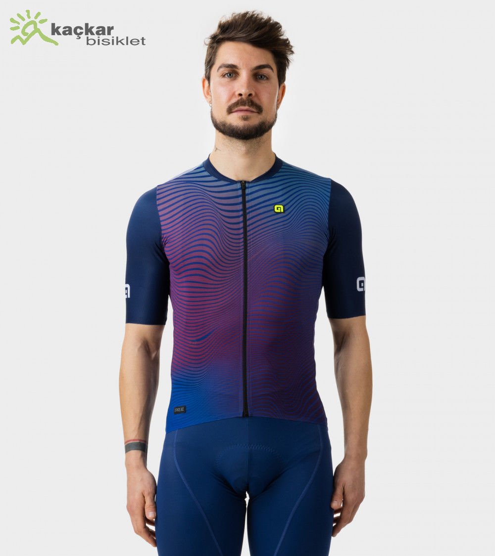 Ale PR-E ONDA Yazlık Kısa Kol Forma Navy Blue