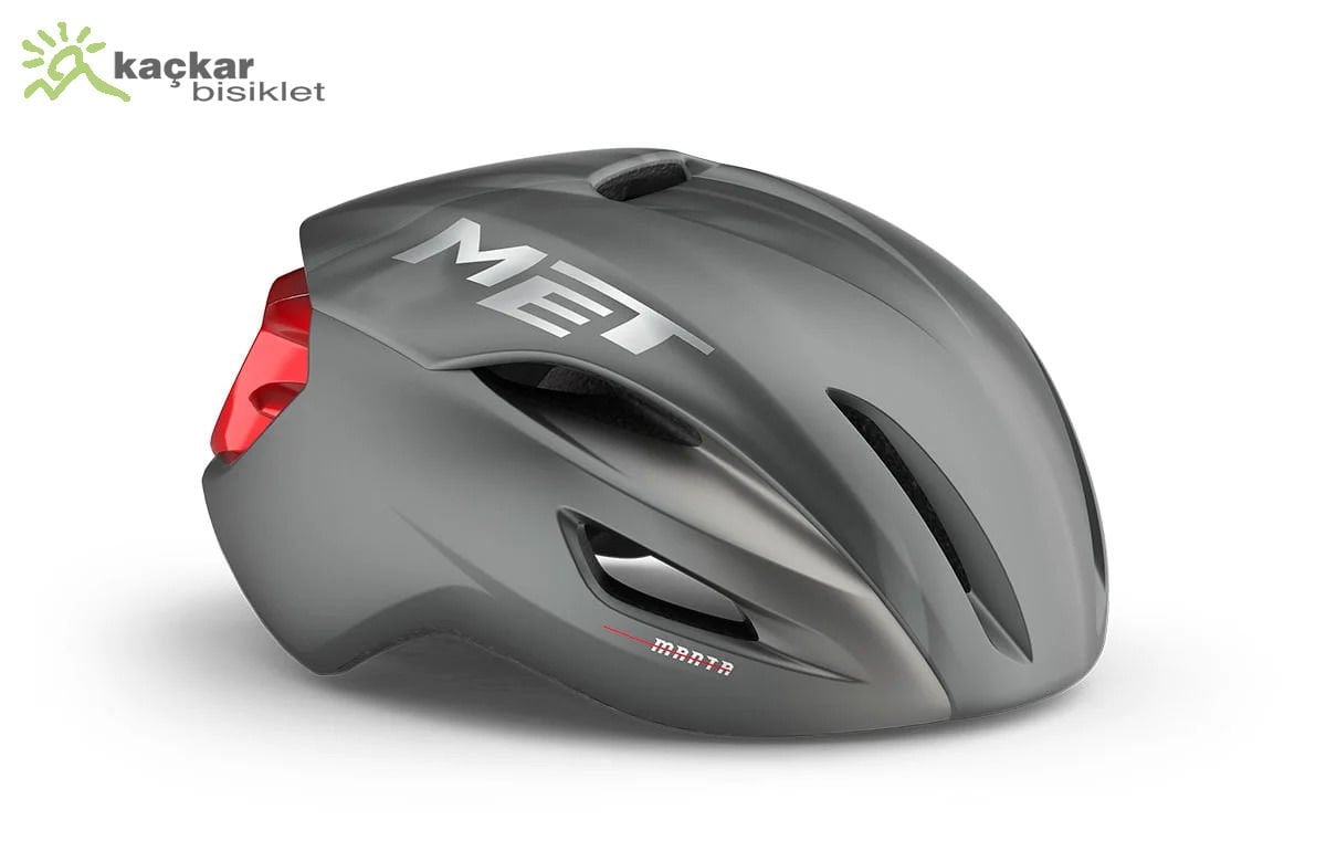 MET Helmets Manta Mips Road Kask Dark Slate Red / Matt