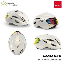 Met Helmets Manta Mips Rainbow Edition UCİ