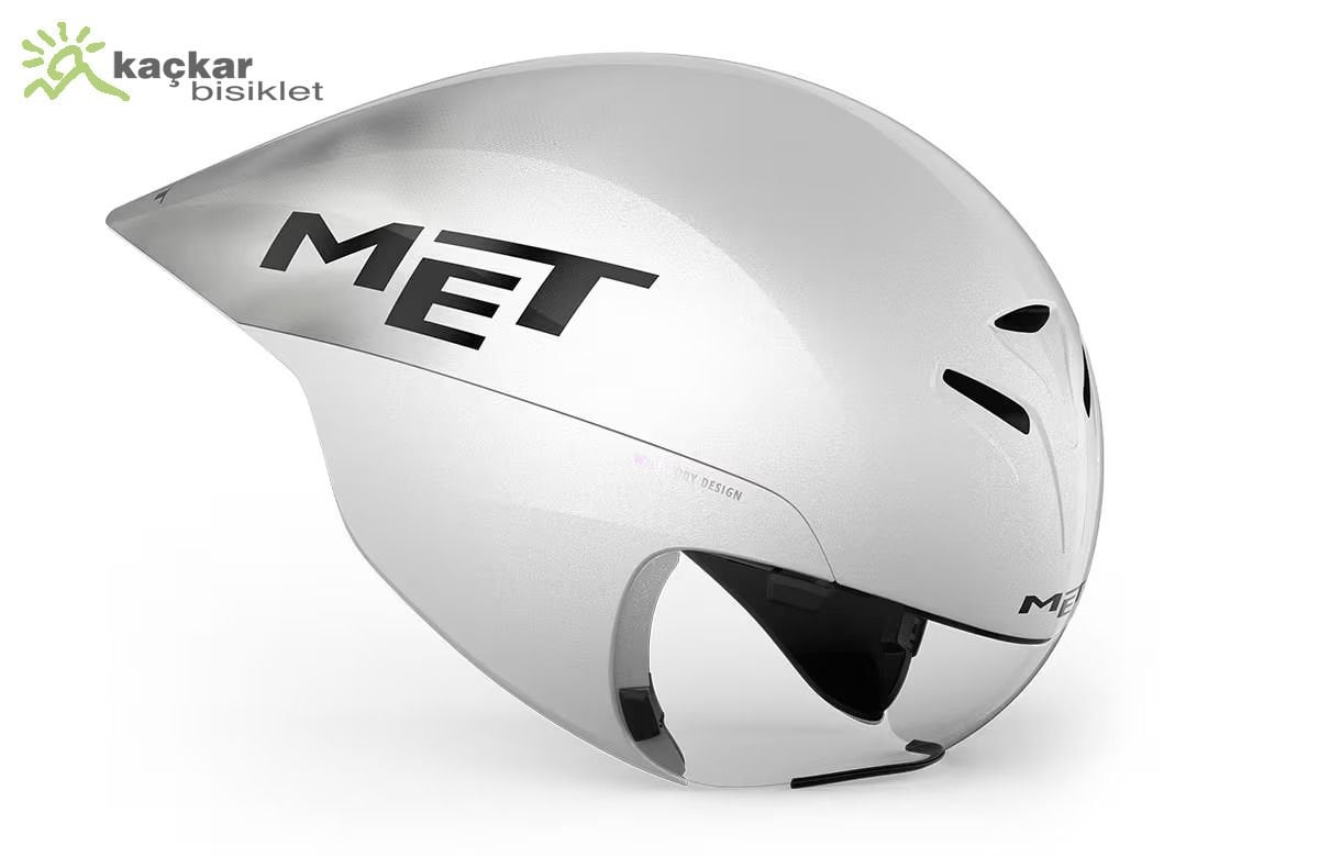 Met Helmet Drone Wide Body II TT Aero Kask Beyaz