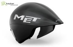 Met Helmet Drone Wide Body II TT Aero Kask Siyah