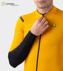 ALE R-EV1 Warm Race 2.0 Long Sleeve Jersey Yellow