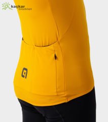 ALE R-EV1 Warm Race 2.0 Long Sleeve Jersey Yellow