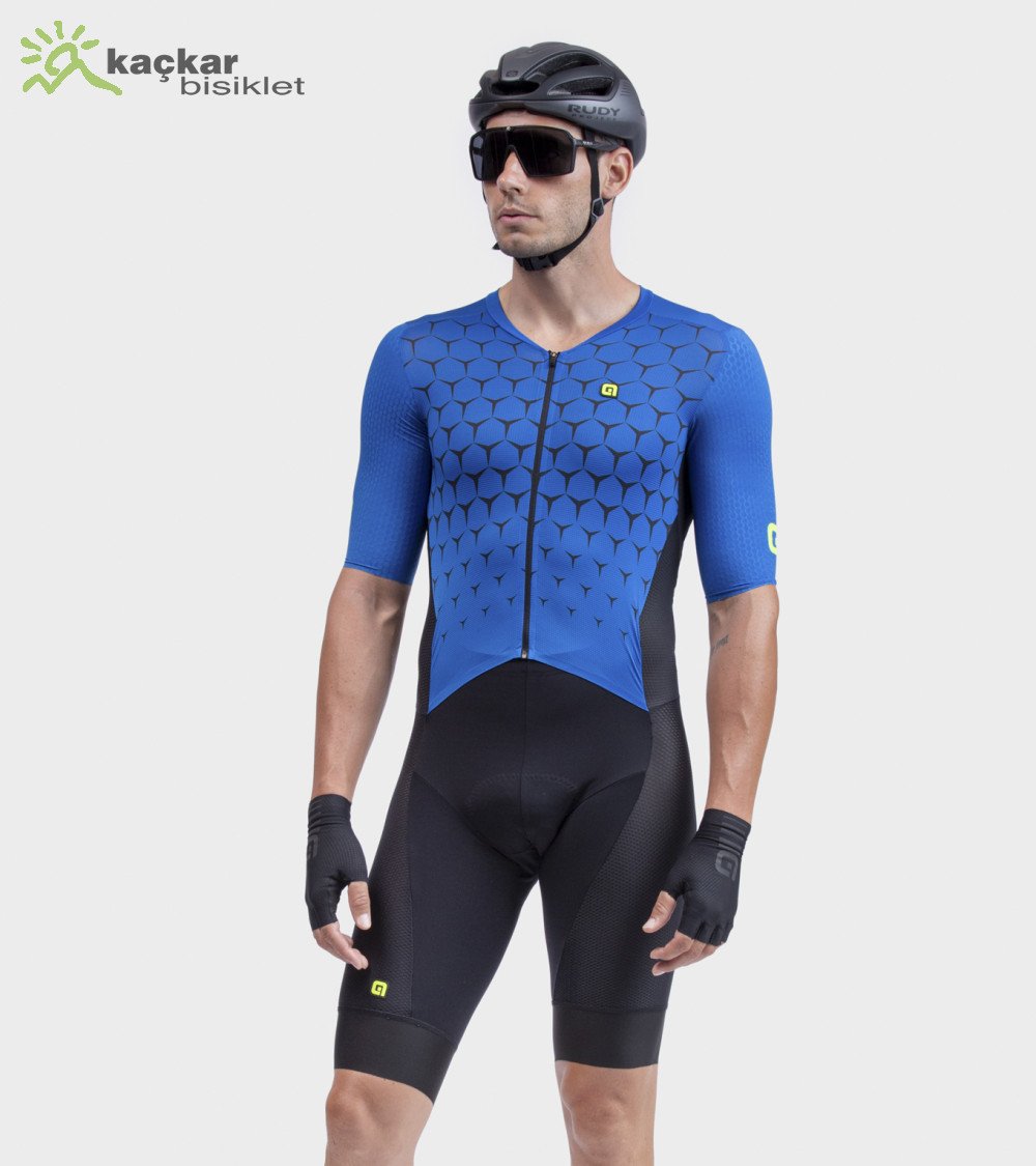 ALE R-EV1 HIVE Yazlık Skinsuit  Mavi / Siyah