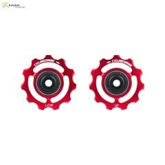 Shimano 10,11,12s / Sram 10,11s / Campagnolo 10s,11s – Pulley Wheels 11T Set Kırmızı