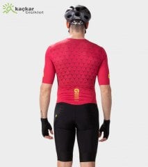 ALE R-EV1 HIVE Yazlık Skinsuit Kırmızı / Siyah