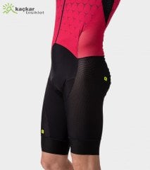 ALE R-EV1 HIVE Yazlık Skinsuit Kırmızı / Siyah