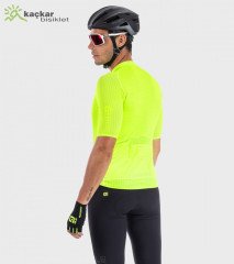 ALE R-EV1 SILVER COOLING Yazlık Kısa Kol Jersey Neon Sarı