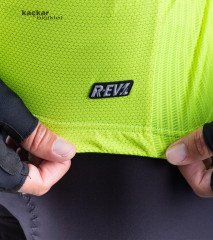 ALE R-EV1 SILVER COOLING Yazlık Kısa Kol Jersey Neon Sarı
