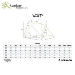 COLNAGO V4Rs Disc Emirates Frameset UAE SDM4