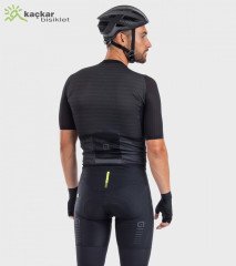 ALE R-EV1 SILVER COOLING Yazlık Kısa Kol Jersey Siyah