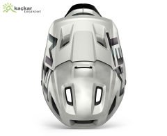 Met Helmets Parachute MCR Full Face Kask Beyaz